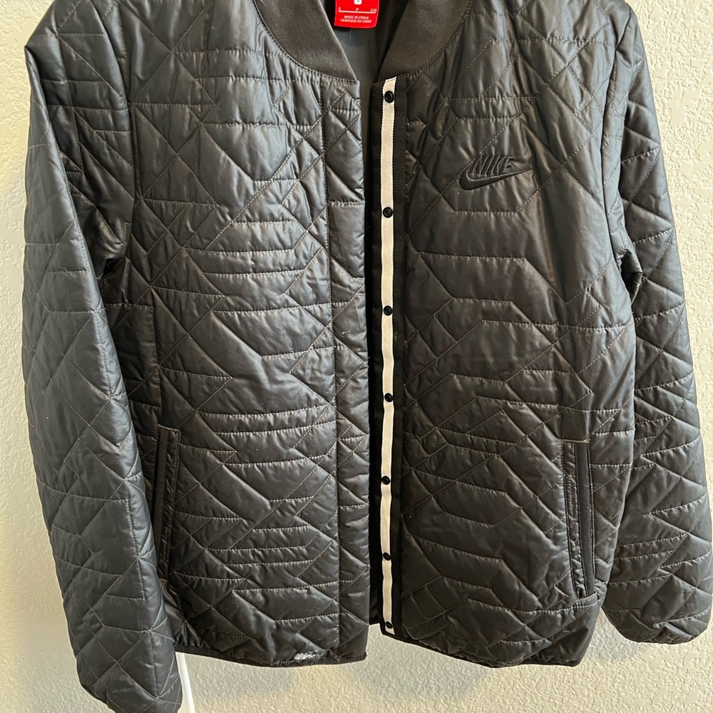 Nike Quilted Black Jacket